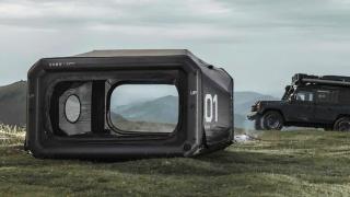 La Air Station POD-01 se infla y se instala fácilmente