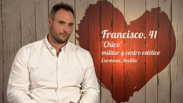 Francisco Javier, cuando acudió a un programa de citas televisivo.
