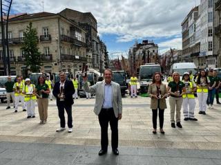 Vigo recibe su novena escoba de platino por la limpieza de sus calles