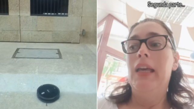 Un centro infantil de Vigo busca a su aspiradora robot perdida.
