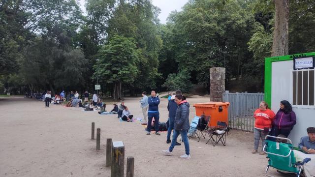 Colas en Castrelos para comprar entradas para Dani Fernández