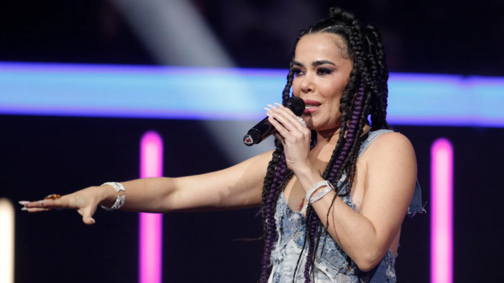 La cantante Beatriz Luengo