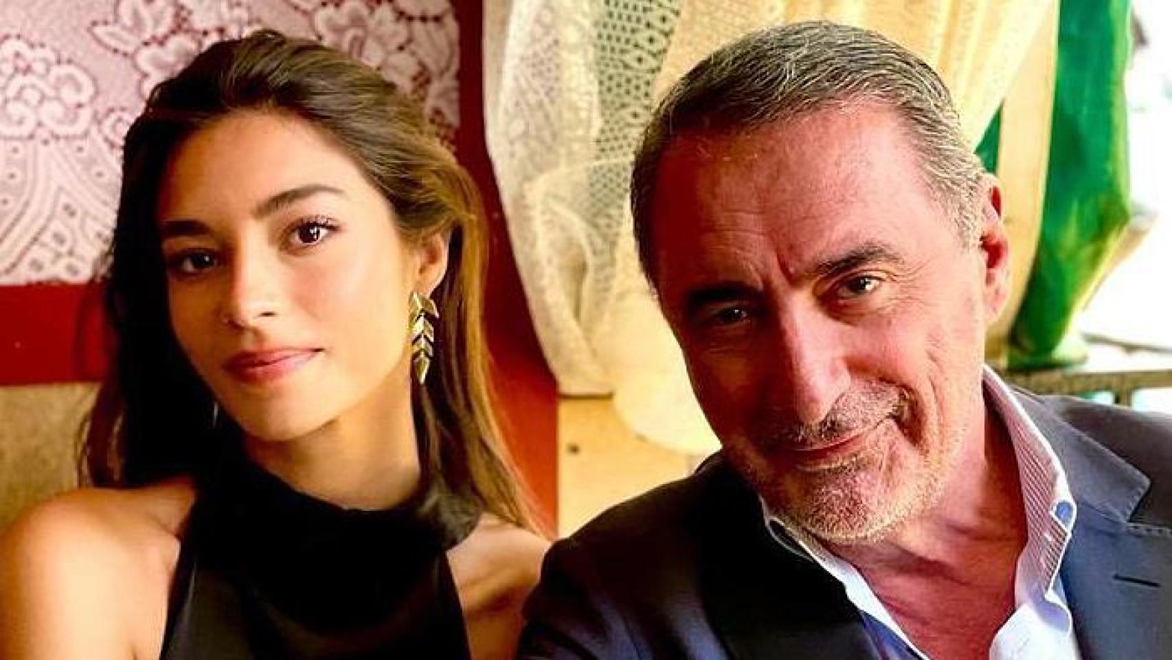 Rocío Crusset y Carlos Herrera.