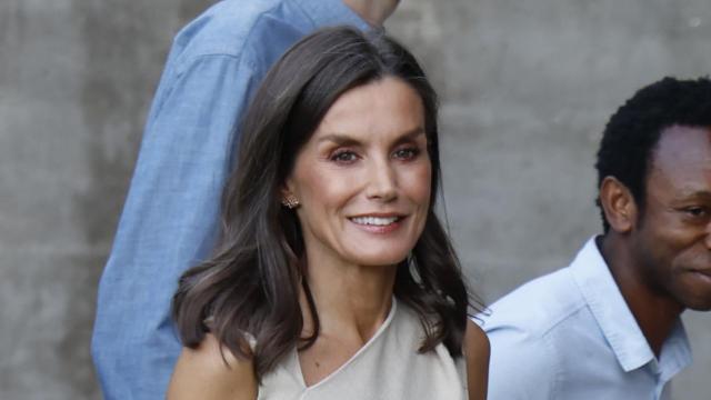 La reina Letizia en el acto previo a los Premios Princesa de Girona 2024