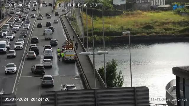 Accidente en A Pasaxe