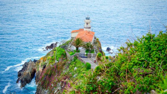Un faro en Asturias.