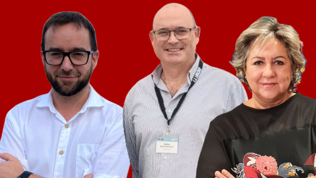 Elvira Ródenas, Pablo Balanzá y Rufino Selva, los tres altos cargos expedientados.