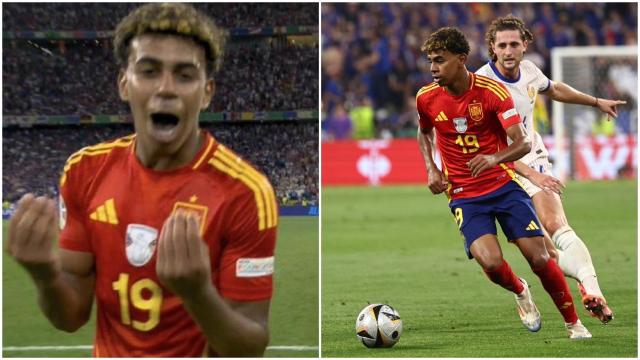 Lamine Yamal y su venganza sobre Adrien Rabiot