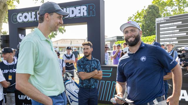 Pau Gasol y Jon Rahm en el LIV Golf Andalucía