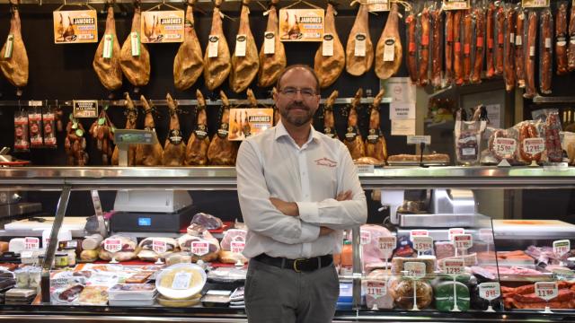 Víctor Muñoz, propietario actual de las tiendas de alimentación Pantaleón Muñoz