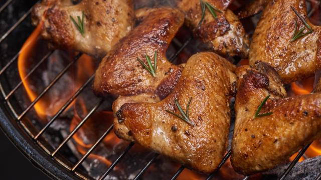 Pollo a la barbacoa.