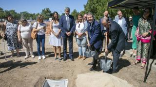 Primera piedra del nuevo Centro de Día para personas con Alzheimer. Foto: JCCM.