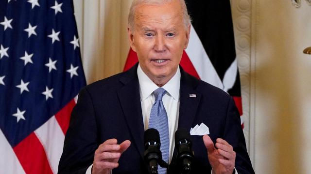 El presidente de EEUU, Joe Biden, durante una rueda de prensa en la Casa Blanca.