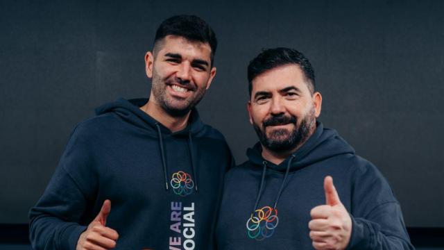 Los dos fundadores de este torneo empresarial.