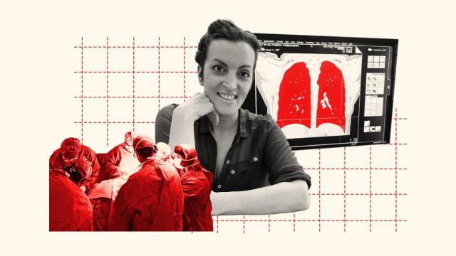 A Stephanie Oyonarte da Rocha le diagnosticaron cáncer de pulmón a cuatro días de cumplir los 35.