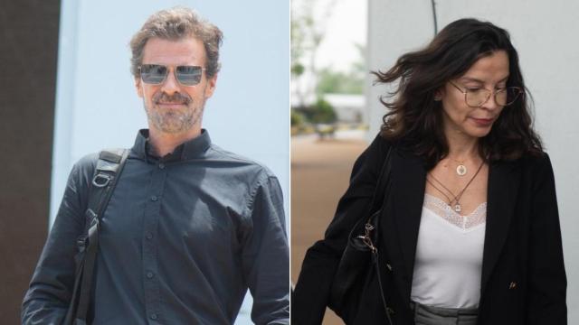 Rodolfo Sancho y Silvia Bronchalo en un montaje de JALEOS.