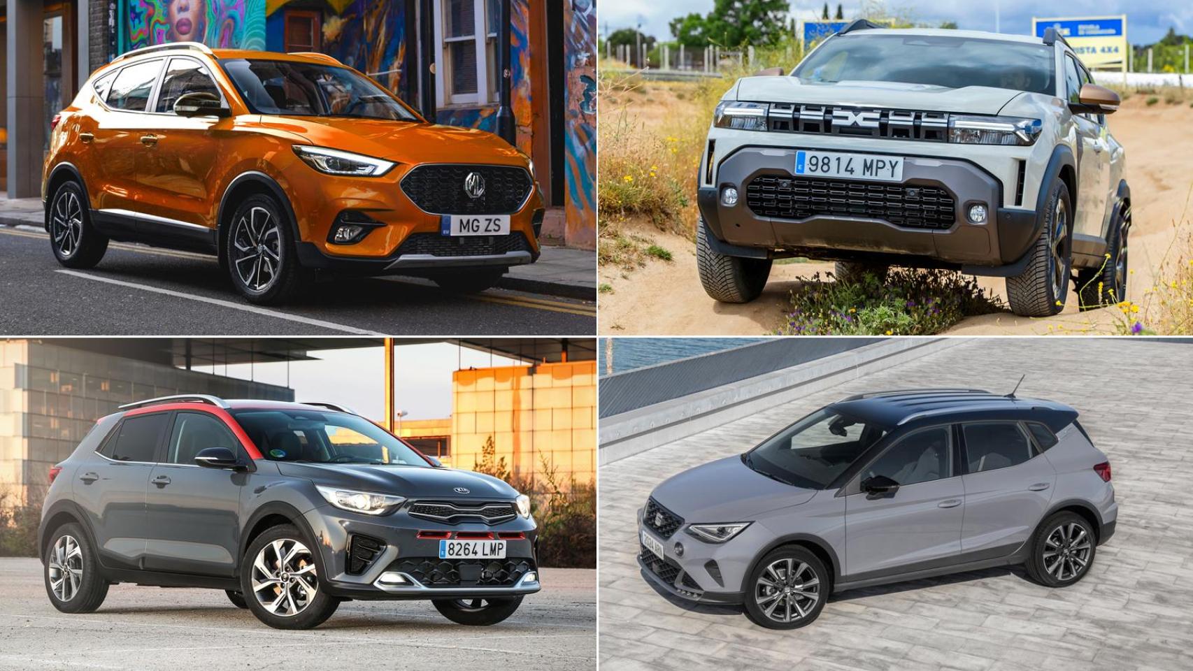 Dacia Duster, MG ZS, Seat Arona: los 12 SUV (y no tan SUV) más baratos que puedes comprar por menos de 25.000 euros