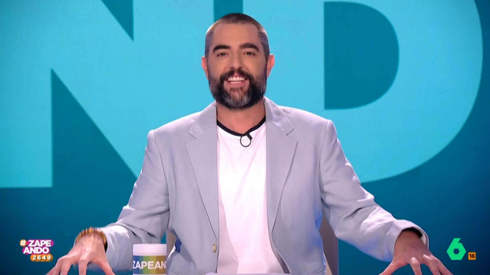 Dani Mateo, presentador de 'Zapeando'