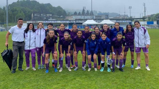 Equipo femenino infantil del Real Valladolid