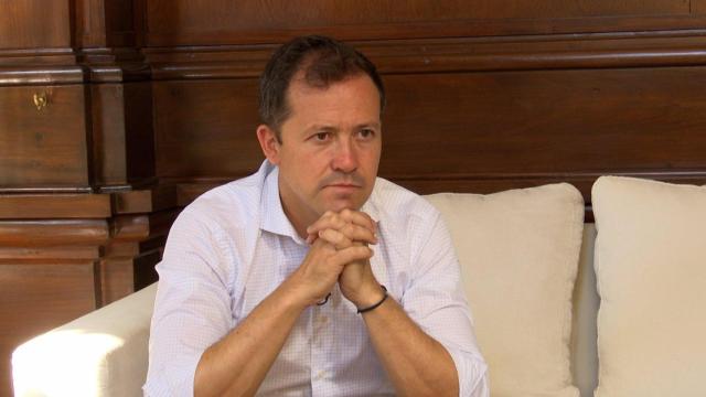 El alcalde de Toledo, Carlos Velázquez.