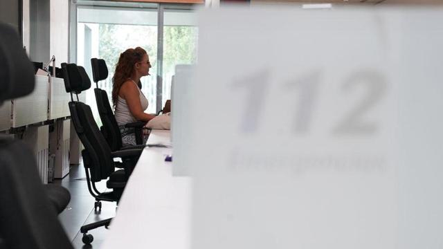 Una operadora del 112.