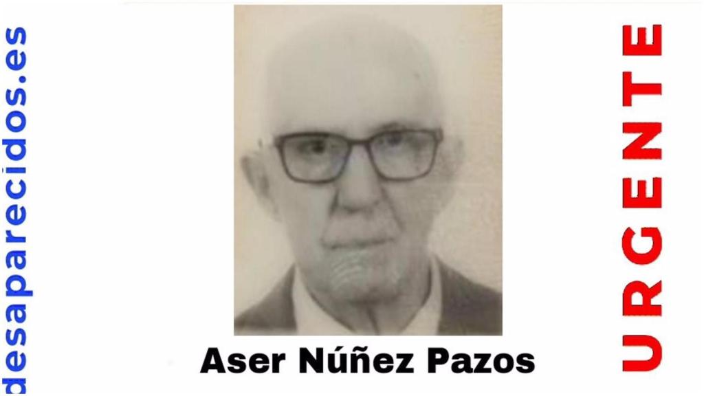 El hombre desaparecido en Santiago de Compostela