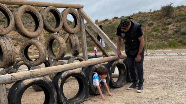 Imagen de archivo de una prueba Gladiator Race Junior.