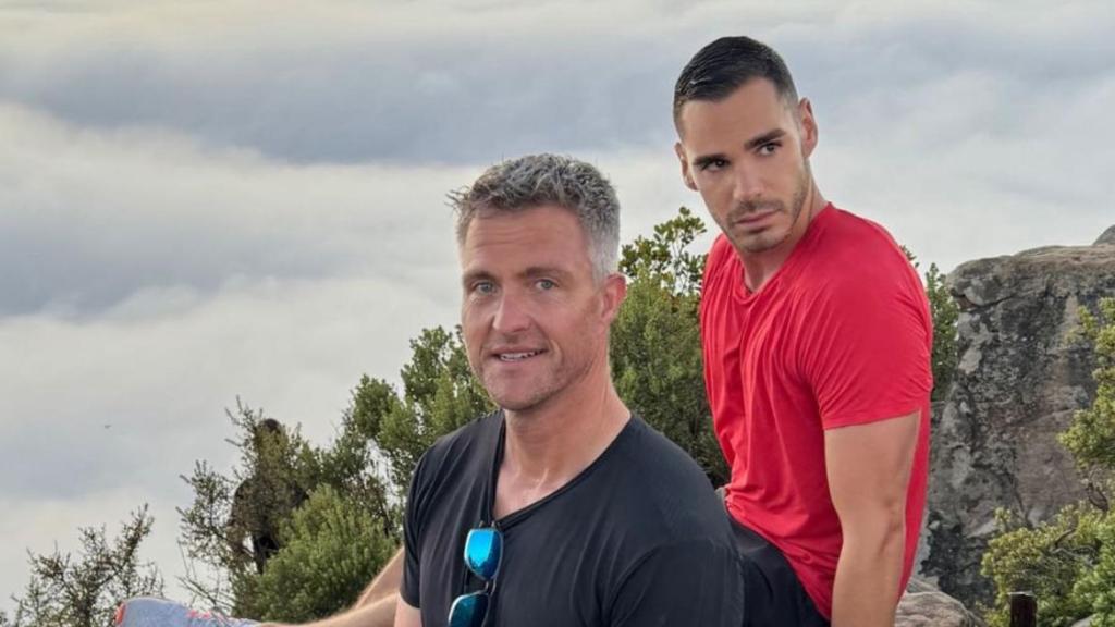 Ralf Schumacher y Etienne en una imagen de sus redes sociales.
