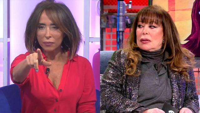 María Patiño, en un montaje junto a Massiel.