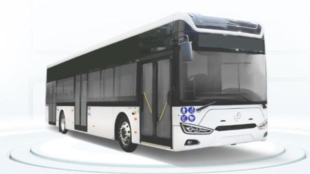 Un nuevo autobús eléctrico en pruebas circulará por las calles de A Coruña a partir de mañana