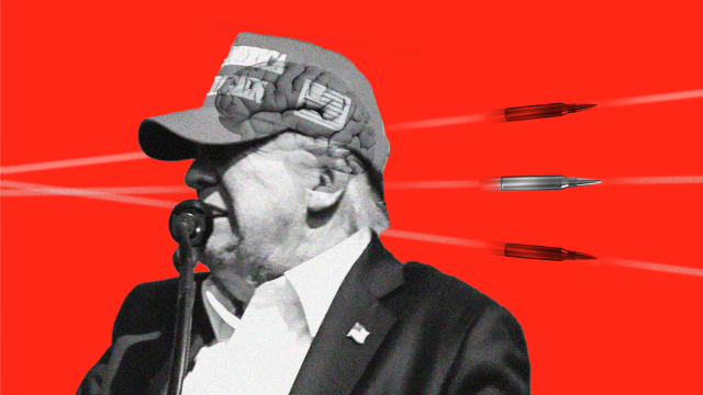 La trayectoria y el tamaño de la bala influyen el diagnóstico  tras un disparo en la cabeza.