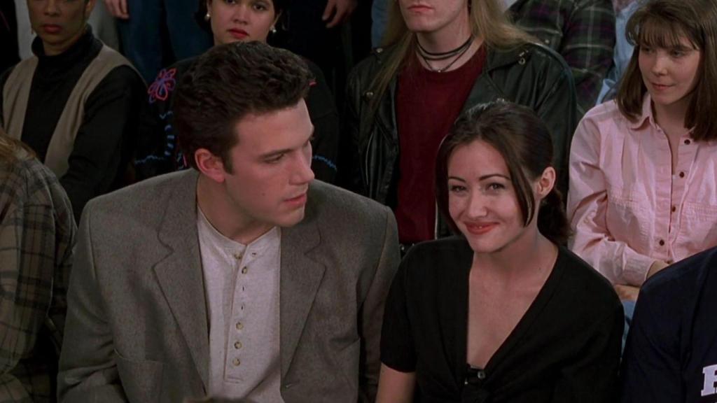 Ben Affleck and Shannen Doherty in 'Mallrats'