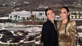 Vicky Martín Berrocal y Alba Díaz en un fotomontaje de JALEOS.