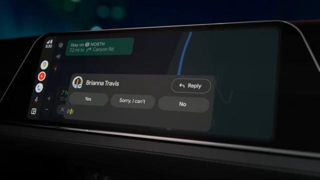 App de mensajería en Android Auto