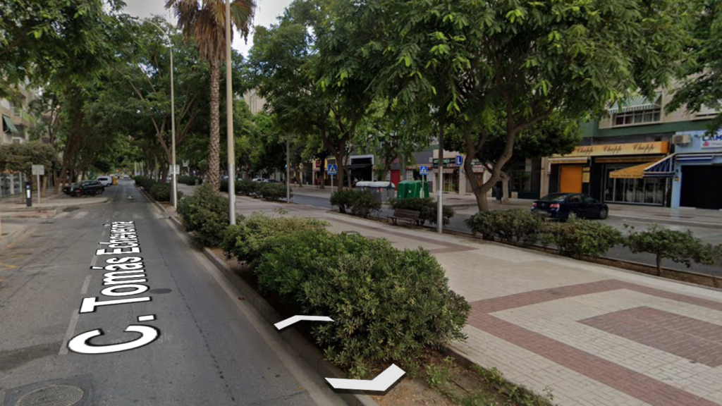 Imagen de la calle Tomás Echeverría.