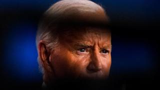 Joe Biden, presidente de los Estados Unidos, durante la cumbre de la OTAN en Washington.