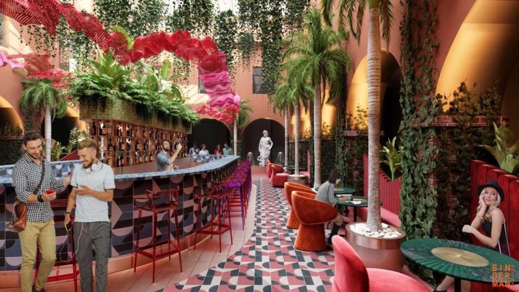 Otra de las zonas del futuro albergue.