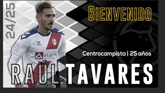 Raúl Tavares, nuevo refuerzo para el centro del campo de Unionistas de Salamanca