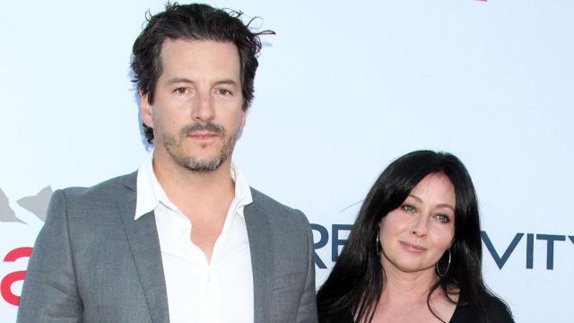 Shannen Doherty y Kurt Iswarienko en una imagen de archivo.