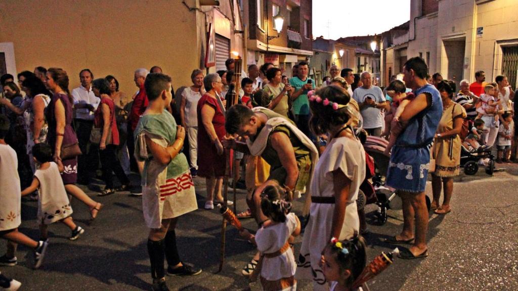 Representación de los vacceos en Cabezón de Pisuerga