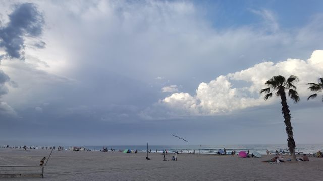 Una vista de la playa de San Juan a inicios de este mes.