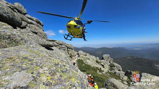 Imagen: Archivo. Rescate en la montaña del 112