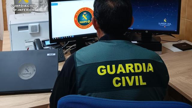 Imagen de un agente de la Guardia Civil