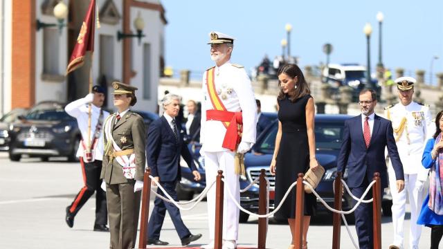 La Familia Real en Marín, a julio de 2024.