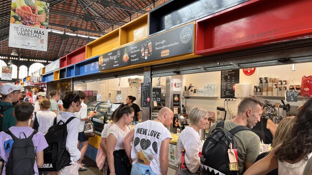 Interior del Mercado de Atarazanas