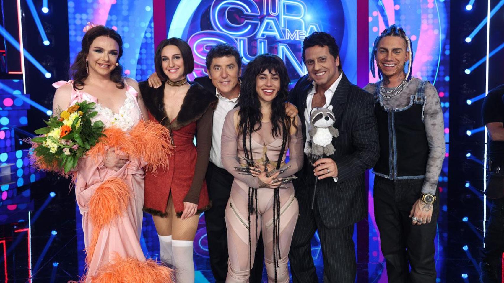 Imagen de los finalistas de 'Tu cara me suena'.