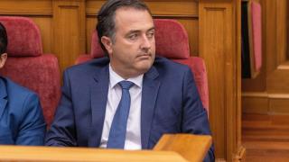 David Moreno, en una imagen de archivo en las Cortes de Castilla-La Mancha.