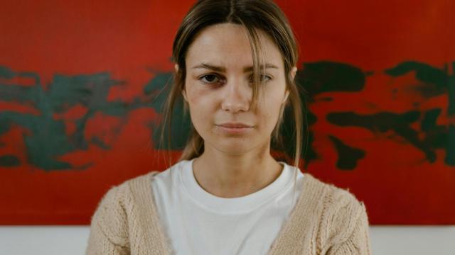 Víctima de violencia machista