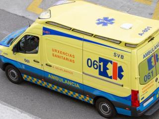 Ambulancia del 061 en Galicia