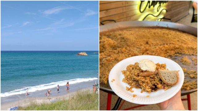 Está muy cerca de la playa de As Catedrais